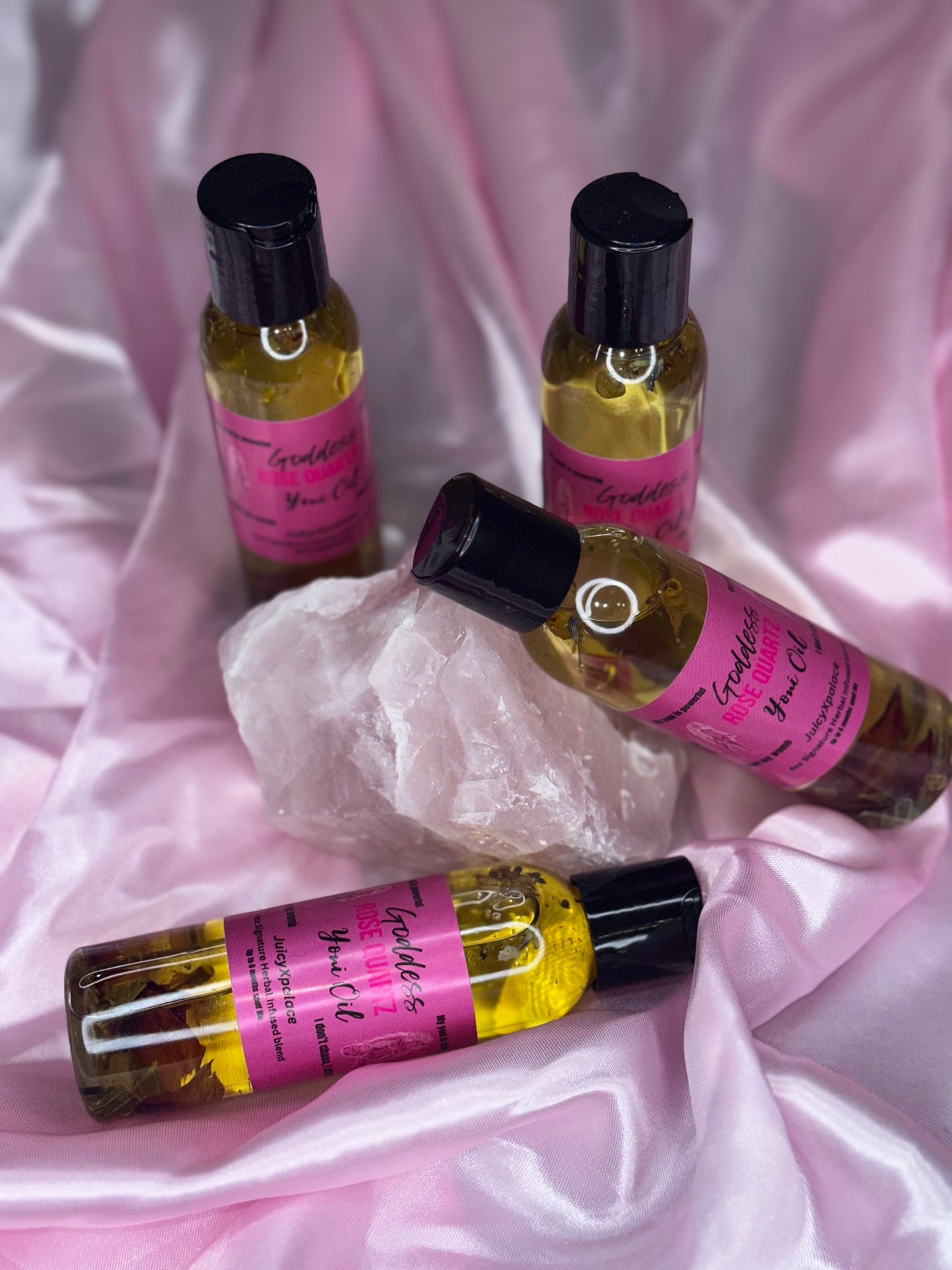 Goddess Rose Quartz Yoni Oil