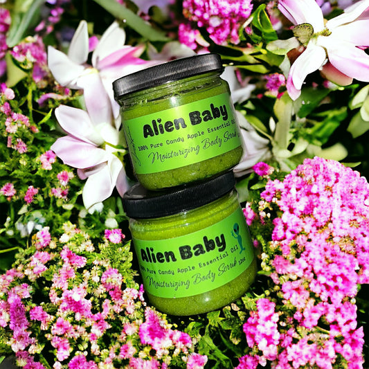 Alien Baby Body Scrub